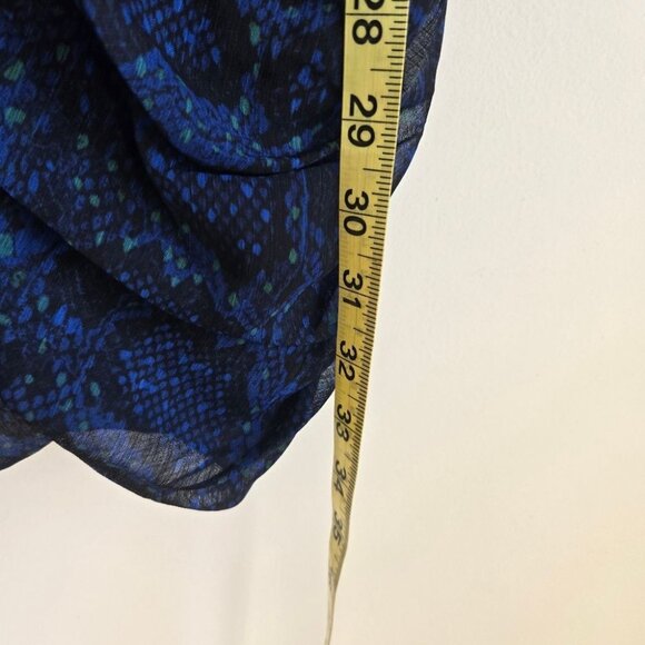 All Saints Hali Tamora Snakeskin-Print Mini Dress SZ 6 - Picture 6 of 6